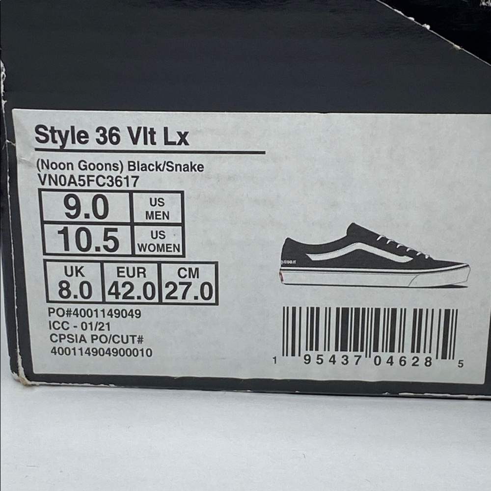 Vans x Noon Goons Style 36 size 9 - Picture 10 of 11
